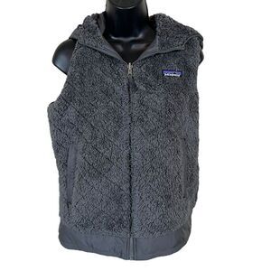 Patagonia Los Gatos Reversible Sleeveless Hooded Zip Up Vest
